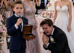 My ex-husband cheated on me, left me and our son, and still invited us to his wedding. During his speech, he laughed and said