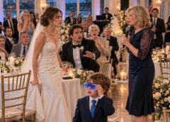 My eight-year-old son Zayn was practicing his moonwalk for his aunt’s wedding when my phone lit up with a message from the bride’s mother.